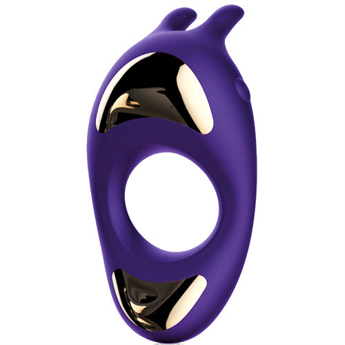 Vibrating Cock Ring with Rabbit Design