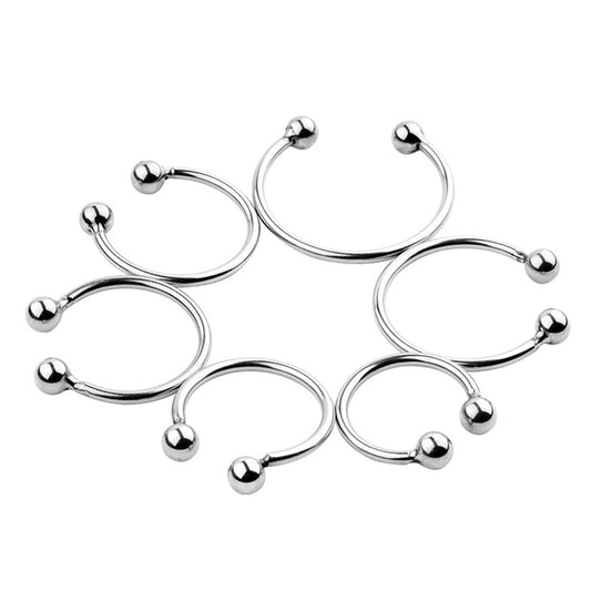 Cock Rings Stainless Steel Penis Rings ( 6 Size )