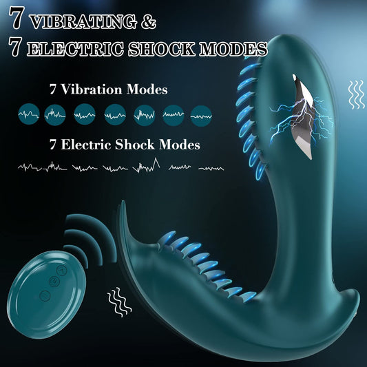 Remote Control Electric Shock Anal Vibrator Murray