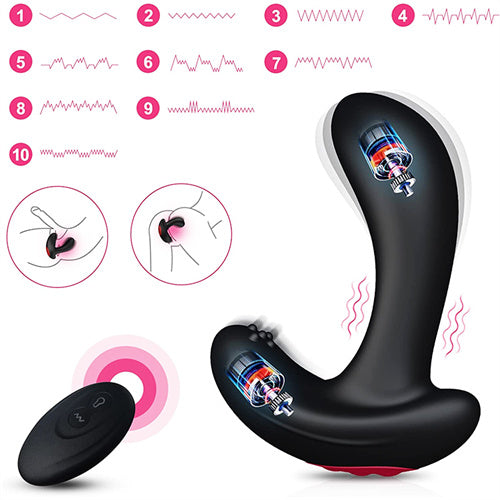 Anal Vibrator Inflatable Butt Plug