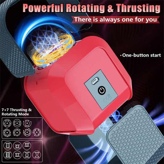 7 Thrusting & Rotating Magic Cube Stroker