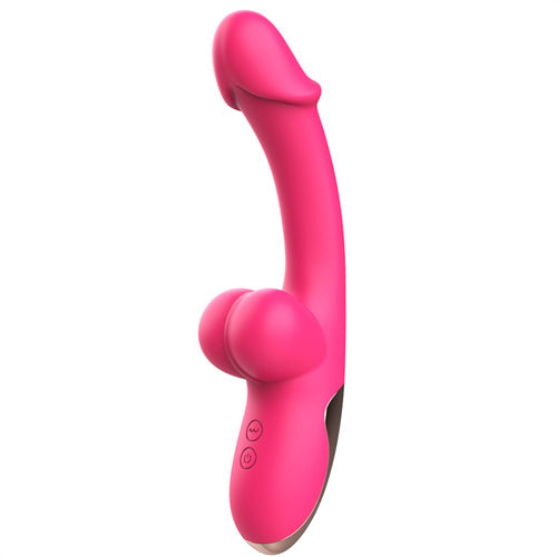 10 Powerful Realistic Rabbit Vibrator Qearl Hot Pink